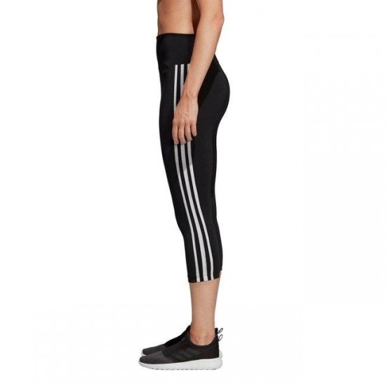 ADIDAS DESIGN 2 MOVE 3-STRIPES 3/4 TIGHTS DU2043 01 BLACK/WHITE