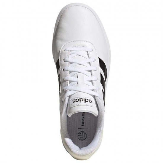 ADIDAS COURT PLATFORM HQ4532 ΛΕΥΚΟ ΜΑΥΡΟ