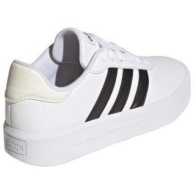 ADIDAS COURT PLATFORM HQ4532 ΛΕΥΚΟ ΜΑΥΡΟ