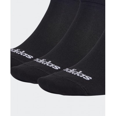 ADIDAS THIN LINEAR LOW-CUT 3PACK IC1299 ΜΑΥΡΟ