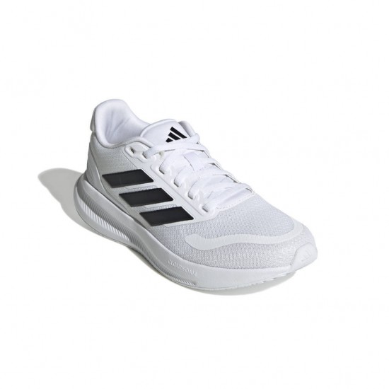 ADIDAS RUNFALCON 5J IE8593 ΛΕΥΚΟ ΜΑΥΡΟ