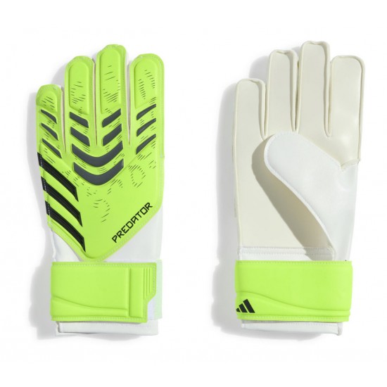 ADIDAS PREDATOR TRAINING GOALKEEPER GLOVES KIDS JN5362 ΠΡΑΣΙΝΟ