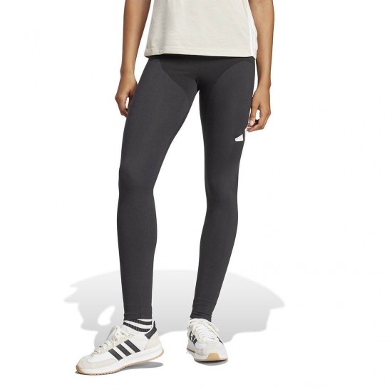 ADIDAS ESSENTIALS BIG LOGO COTTON LEGGINGS JH1182 ΜΑΥΡΟ