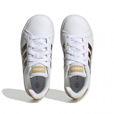 ADIDAS GRAND COURT 2.0K GY2578 ΛΕΥΚΟ ΧΡΥΣΟ