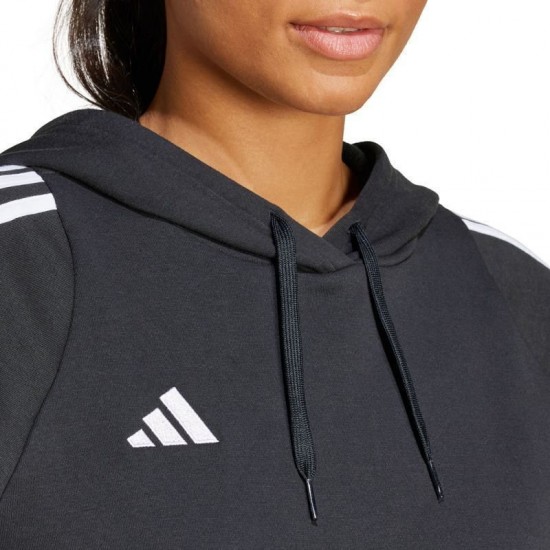 ADIDAS TIRO 24 HOODED SWEATSHIRT IJ5607 ΜΑΥΡΟ