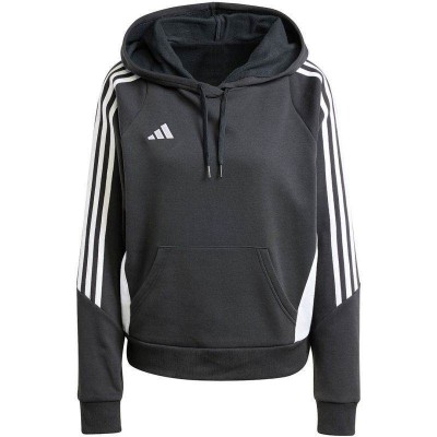 ADIDAS TIRO 24 HOODED SWEATSHIRT IJ5607 ΜΑΥΡΟ