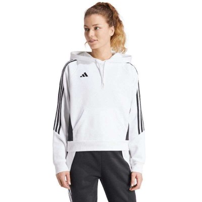 ADIDAS TIRO 24 HOODED SWEATSHIRT IR7508 ΛΕΥΚΟ