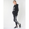 ADIDAS ADICOLOR TREFOIL HOODIE FM3307 ΜΑΥΡΟ