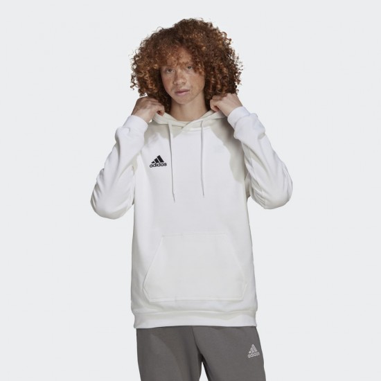 ADIDAS ENTRADA 22 SWEAT HOODIE HG6302 ΛΕΥΚΟ