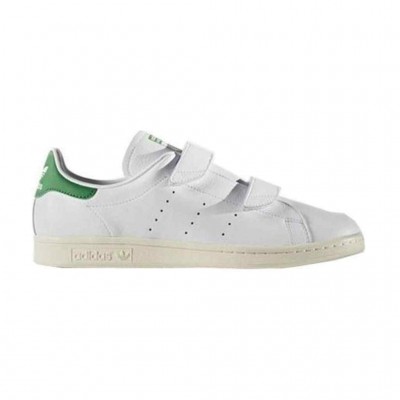 ADIDAS ORIGINALS UNISEX STAN SMITH S76662  01 ΛΕΥΚΟ ΠΡΑΣΙΝΟ