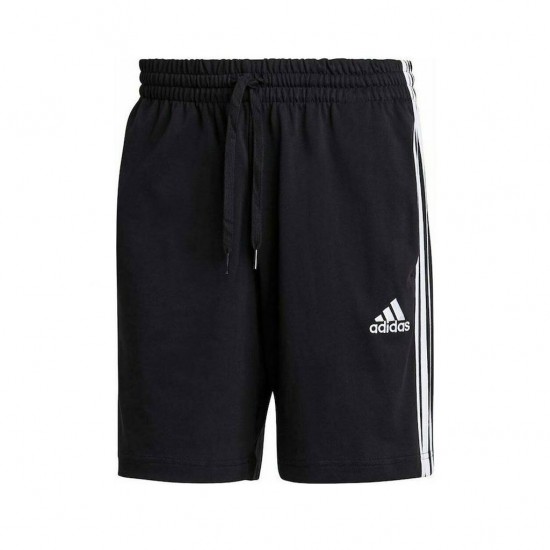 ADIDAS AEROREADY ESSENTIALS 3-STRIPES SHORTS GK9988 ΜΑΥΡΟ