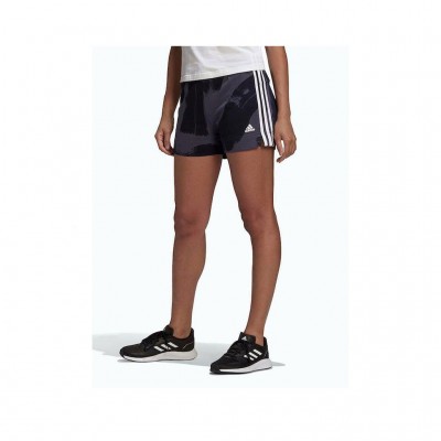 ADIDAS PERFORMANCE ALLOVERPRINT SHORTS HA1220 ΜΠΛΕ