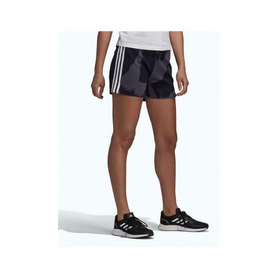 ADIDAS PERFORMANCE ALLOVERPRINT SHORTS HA1220 ΜΠΛΕ