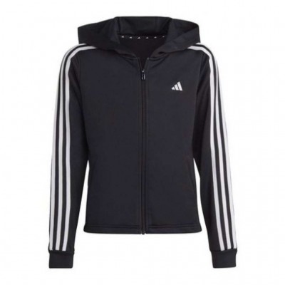 ADIDAS SWEATSHIRT GIRLS JR HR5792 ΜΑΥΡΟ ΛΕΥΚΟ