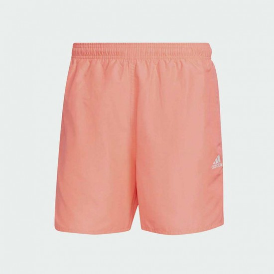 ADIDAS SOLID SWIM SHORTS HA0380 ΚΟΡΑΛΙ