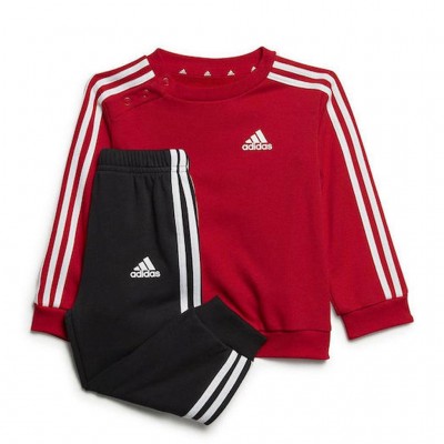 ADIDAS ESSENTIALS 3-STRIPES JOGGER SET KIDS IJ6339 ΚΟΚΚΙΝΟ ΜΑΥΡΟ