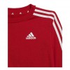 ADIDAS ESSENTIALS 3-STRIPES JOGGER SET KIDS IJ6339 ΚΟΚΚΙΝΟ ΜΑΥΡΟ