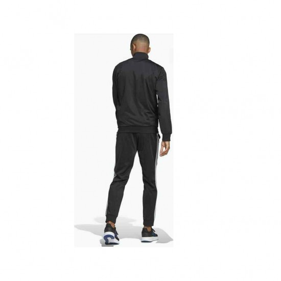 ADIDAS PRIMEGREEN ESSENTIALS 3-STRIPES TRACK SUIT GK9651 BLACK