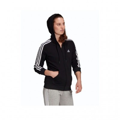 ADIDAS ESSENTIALS GL0798 01 ΜΑΥΡΟ ΛΕΥΚΟ