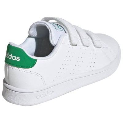 ADIDAS ADVANTAGE CF GW6494 ΛΕΥΚΟ ΠΡΑΣΙΝΟ