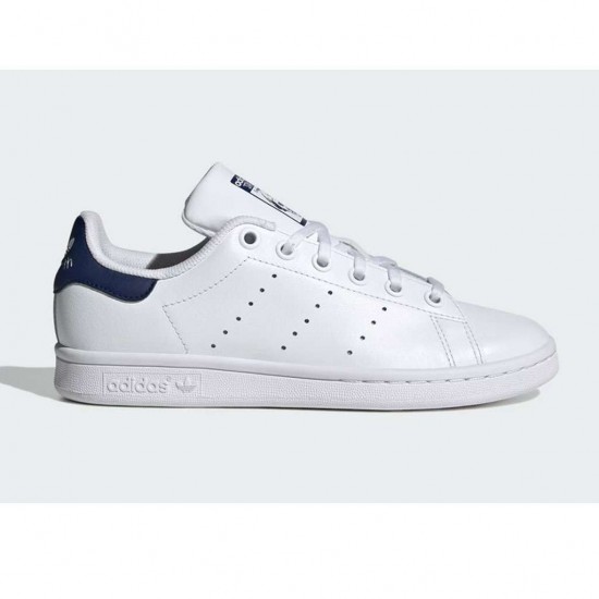 ADIDAS STAN SMITH J JP9717 ΛΕΥΚΟ ΜΠΛΕ
