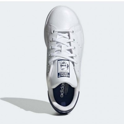 ADIDAS STAN SMITH J JP9717 ΛΕΥΚΟ ΜΠΛΕ