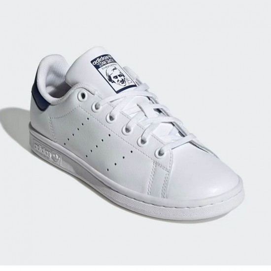 ADIDAS STAN SMITH J JP9717 ΛΕΥΚΟ ΜΠΛΕ