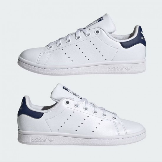 ADIDAS STAN SMITH J JP9717 ΛΕΥΚΟ ΜΠΛΕ