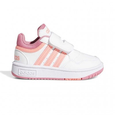 ADIDAS HOOPS 3.0 INF GW0440 ΡΟΖ ΛΕΥΚΟ