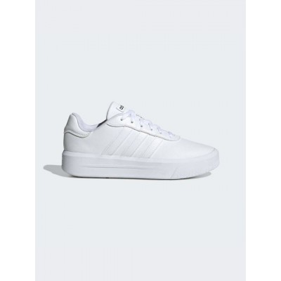 ADIDAS COURT PLATFORM GV9000 ΛΕΥΚΟ
