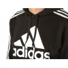 ADIDAS FLEECE 3-STRIPES LOGO HOODIE H14641 ΜΑΥΡΟ ADIDAS FLEECE 3-STRIPES LOGO HOODIE H14641 ΜΑΥΡΟ