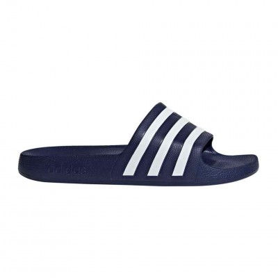 ADIDAS ADILETTE AQUA F35542 ΜΠΛΕ ΛΕΥΚΟ