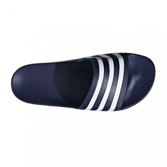 ADIDAS ADILETTE AQUA F35542 ΜΠΛΕ ΛΕΥΚΟ
