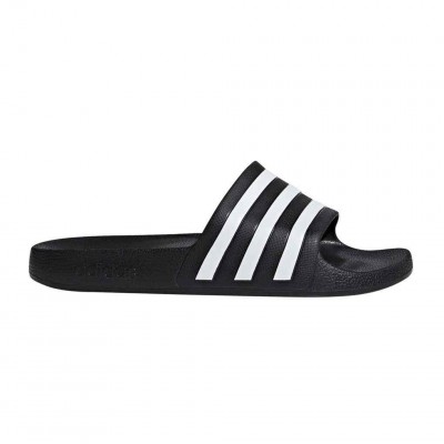ADIDAS ADILETTE AQUA F35543 ΜΑΥΡΟ ΛΕΥΚΟ
