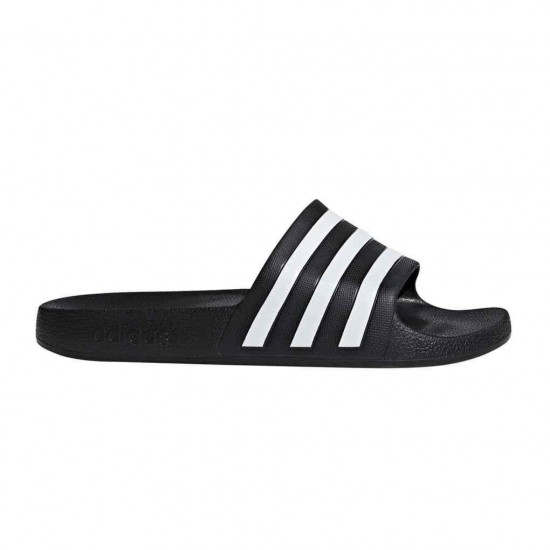 ADIDAS ADILETTE AQUA F35543 ΜΑΥΡΟ ΛΕΥΚΟ