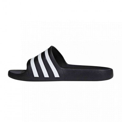ADIDAS ADILETTE AQUA F35543 ΜΑΥΡΟ ΛΕΥΚΟ