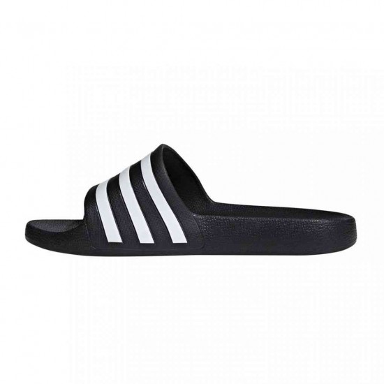 ADIDAS ADILETTE AQUA F35543 ΜΑΥΡΟ ΛΕΥΚΟ