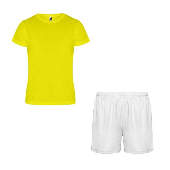 ROLY SET ΒΕΡΜΟΥΔΑ PLAYER ΜΠΛΟΥΖΑΚΙ CAMIMERA PA0453 CA0450 ΚΙΤΡΙΝΟ ΛΕΥΚΟ