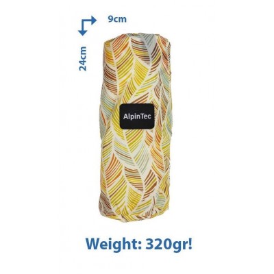 ALPINTEC ΠΕΤΣΕΤΑ DRYFAST PRINT 90X180CM BMSΧXL ΜΠΕΖ