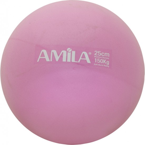 AMILA PILATES BALL 25CM 95817 ΡΟΖ