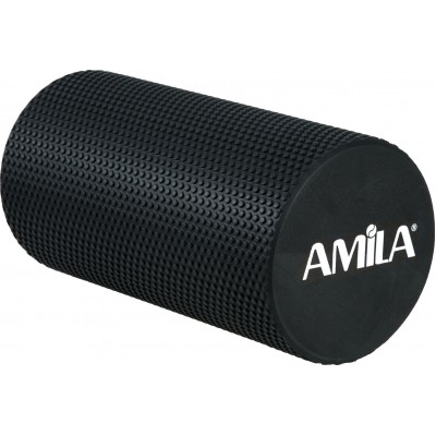 AMILA FOAM ROLLER PRO Φ15X30CM 96824 ΜΑΥΡΟ