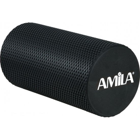 AMILA FOAM ROLLER PRO Φ15X30CM 96824 ΜΑΥΡΟ