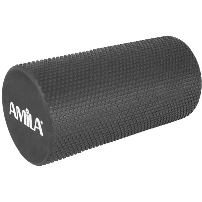 AMILA FOAM ROLLER PRO Φ15X30CM 96824 ΜΑΥΡΟ