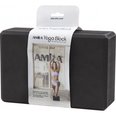 AMILA ΤΟΥΒΛΟ ΓΙΑ YOGA 96842 ΜΑΥΡΟ