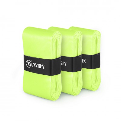 AMILA ΤΑΙΝιΑ ΛΑΒΗΣ ΡΑΚΕΤΏΝ OVERGRIP 3 ΤΕΜ 45793 ΠΡΑΣΙΝΟ