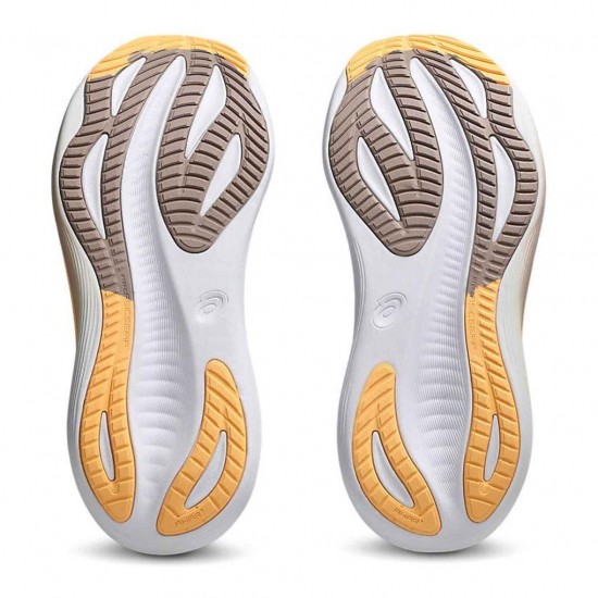 ASICS GEL-NIMBUS 27 1012B753 103 ΛΕΥΚΟ ΚΑΦΕ
