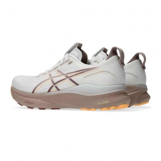 ASICS GEL-KAYANO 32 1012B838 101 ΛΕΥΚΟ ΠΟΡΤΟΚΑΛΙ