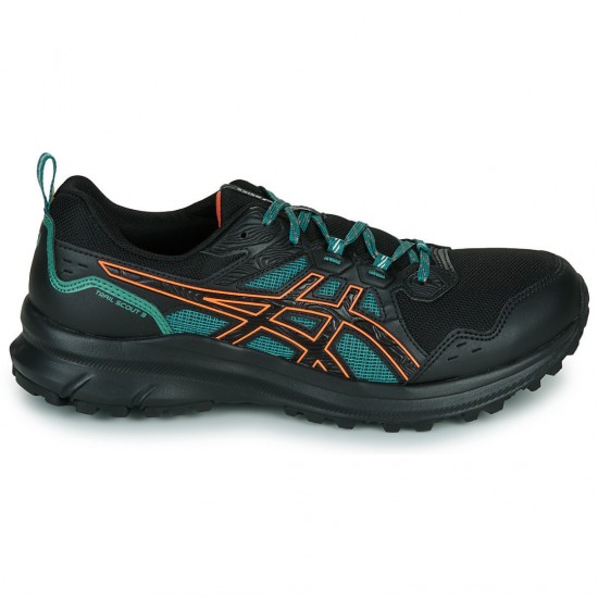 ASICS TRAIL SCOUT 3 1011B700 005 ΜΑΥΡΟ ΠΟΡΤΟΚΑΛΙ