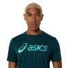 ASICS MATCH GRAPHIC MEN'S TENNIS TEE 2041A346 300 ΠΡΑΣΙΝΟ
