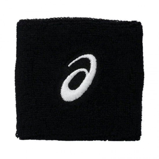 ASICS WRIST BAND WRISTBAND BLACK 2 PCS 3043A120 001 ΜΑΥΡΟ